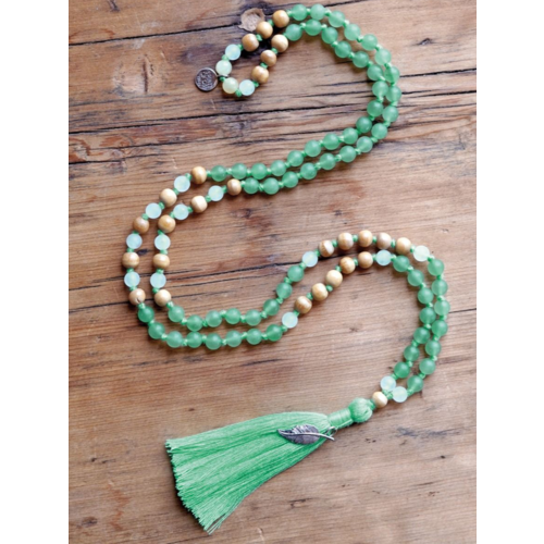 The Spirit of Om Mala Aventurine The Spirit of Om Mala Aventurine