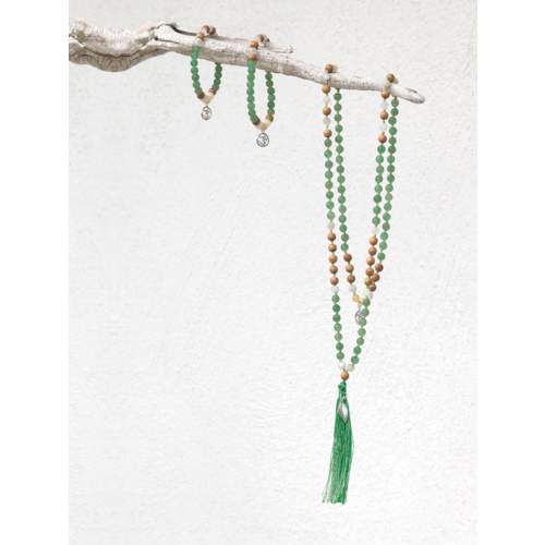The Spirit of Om Mala Aventurine The Spirit of Om Mala Aventurine