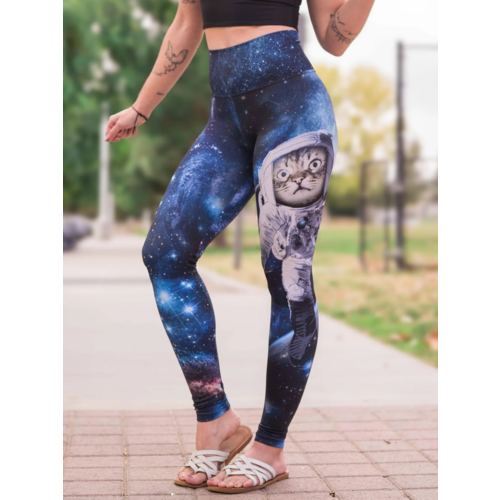  Colorado Threads Watercolor Yoga Pant-Multi Printed-XS