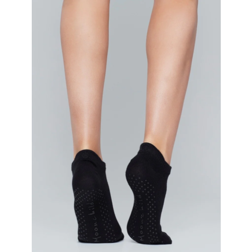 Moonchild Yoga Wear Moonchild Toe Grip Socks - Low Rise - Onyx Black (36-41)