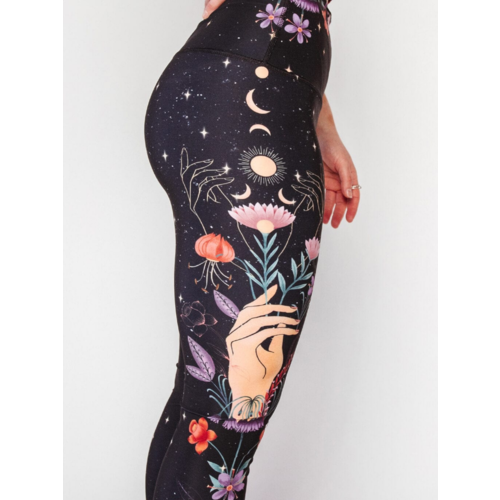 Yoga Democracy Yoga Democracy Recycled Legging - Celestial Timing