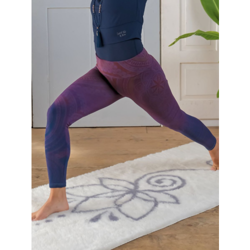 The Spirit of Om Spirit of Om - 7/8 Yoga-Leggings Violett Spirit - Violett Blue