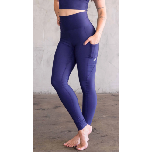 Werkshop Werkshop Featherlight Leggings with Pockets - Royal Blue