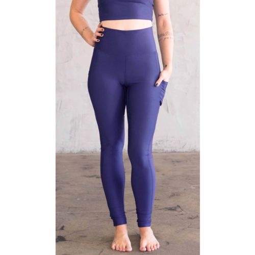 Werkshop Werkshop Featherlight Leggings with Pockets - Royal Blue