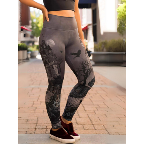 Werkshop Athleisure Leggings - Castle (S/M)