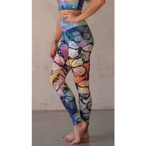 Werkshop Werkshop Athleisure Leggings - Butterflies