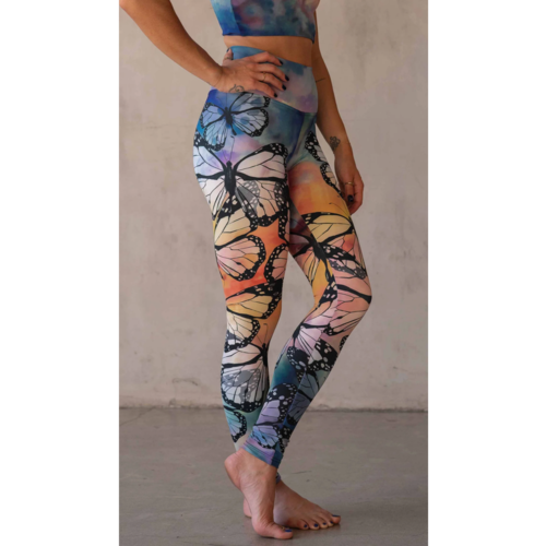 Werkshop Werkshop Athleisure Leggings - Butterflies