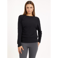 Budhi Longsleeve Top – Urban Black (M)