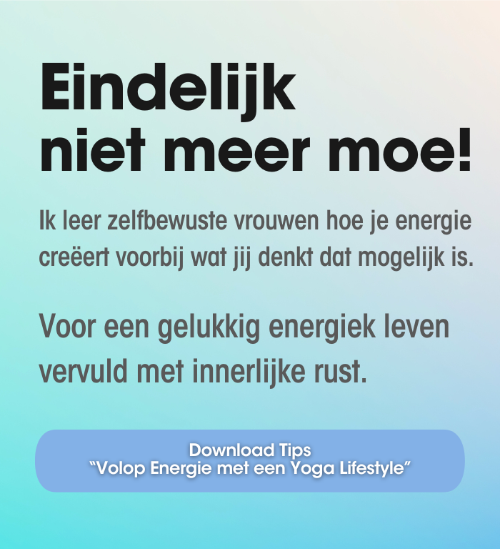 eindelijk niet meer moe