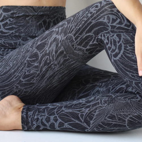 Funky Simplicity - Sustainable Yoga Clothing in Cotton with beautiful nature inspired Prints