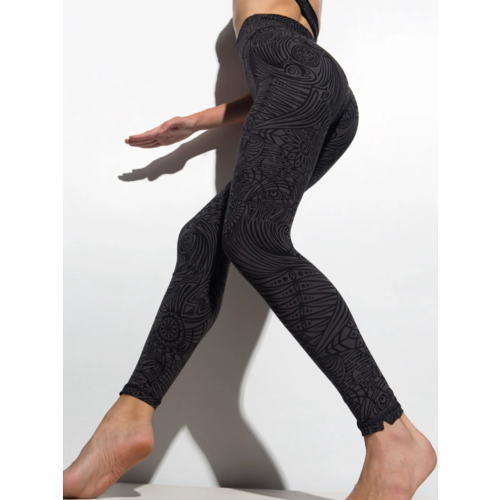 Kuro Shiro High Waisted Legging - Niyama Sol - simplyWORKOUT