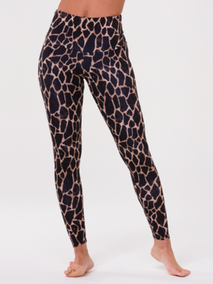 Onzie Yoga Wear High Rise Legging - Giraffe (L)