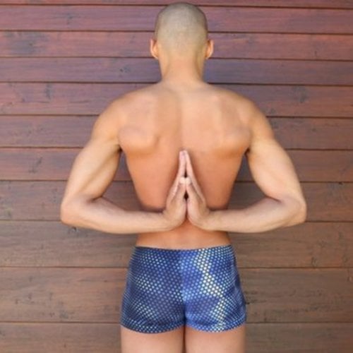 Men hot yoga shorts, Bikram yoga shorts