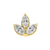 Piercing goud 18kt