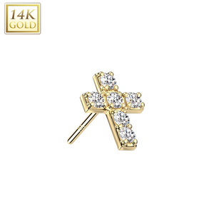 Piercing gold 14kt