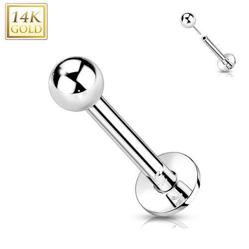 Piercing white gold 14kt