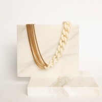 Gourmet Layered Ecru Ketting