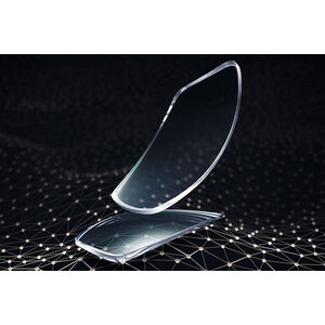 Glazen verdund onstpiegeld