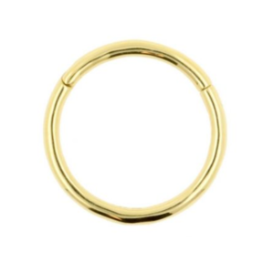 18Kt Gouden Click Ring Dia 6mm