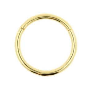 18Kt Gouden Click Ring Dia 7mm