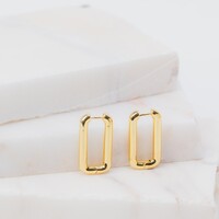 Molly Golden Small Hoops