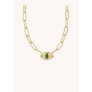 Mya Bay Necklace Le collier GREEN OJO