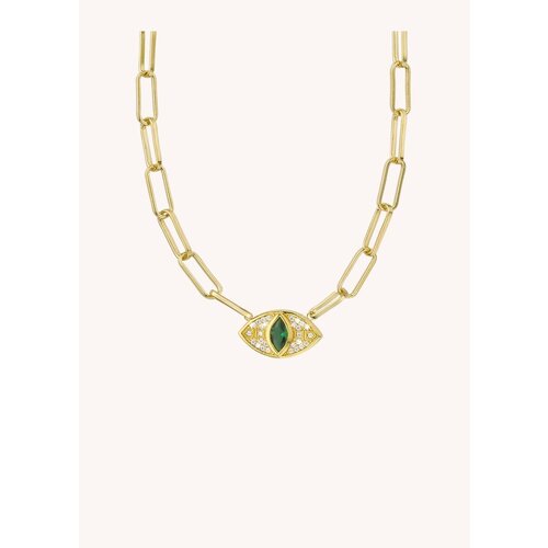 Mya Bay Ketting Le collier GREEN OJO