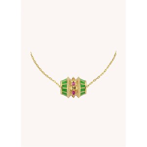 Mya Bay NECKLACE - GREEN TALISMAN