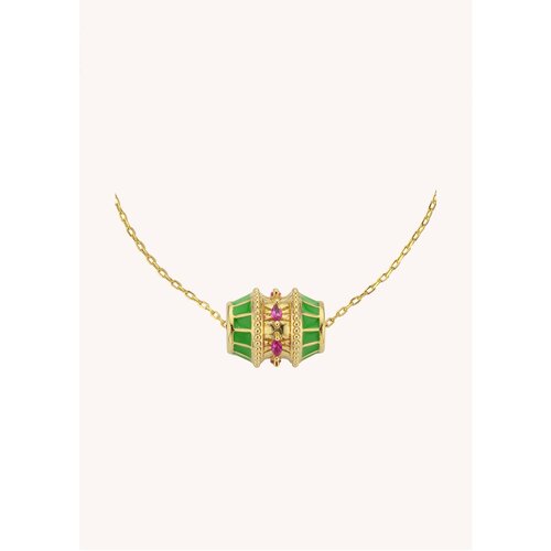 Mya Bay NECKLACE - GREEN TALISMAN