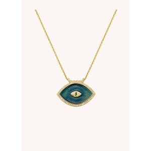 Mya Bay NECKLACE - BLUE RAINBOW TIKA