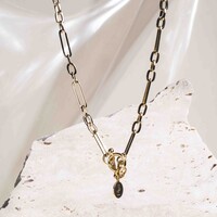 Aria Gold Necklace Long