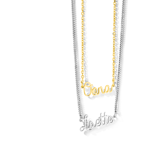 Orage Naamketting op maat