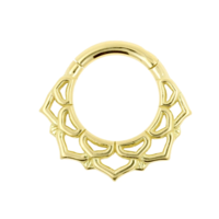 18 Carat Gold Ornamental LotusThreadless