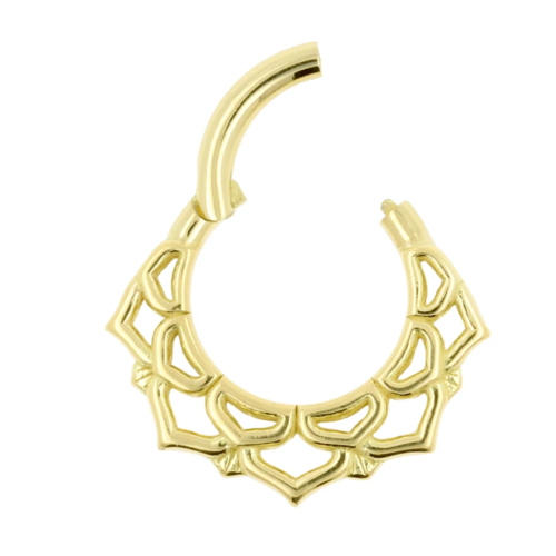 18 Carat Gold Ornamental LotusThreadless
