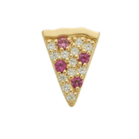 14 Carat Gold Pizza Threadless