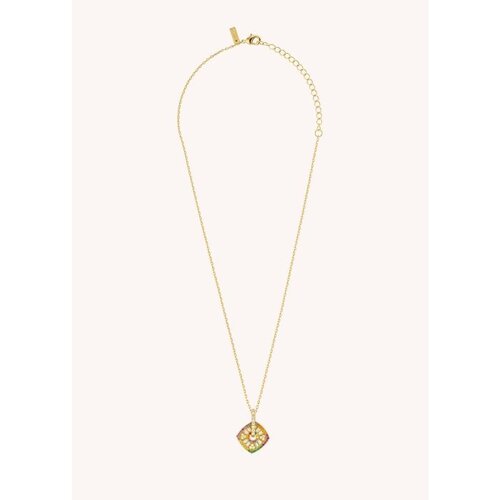 Mya Bay NECKLACE - RAINBOW SQUARE