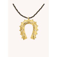 NECKLACE - GOLD HORSESHOE