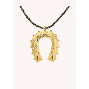 Mya Bay NECKLACE - GOLD HORSESHOE