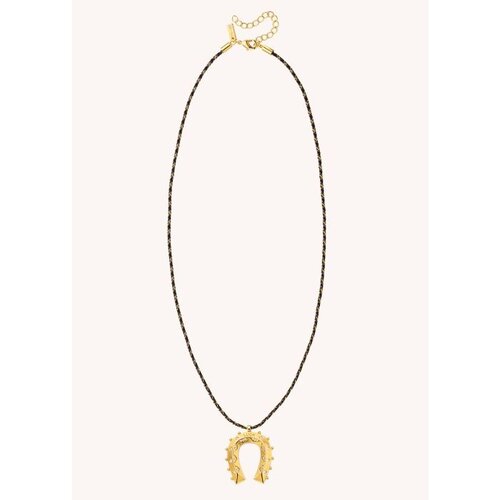 Mya Bay NECKLACE - GOLD HORSESHOE