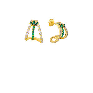 Mya Bay EARRINGS - GREEN MALIA Mya Bay EARRINGS - GREEN MALIA