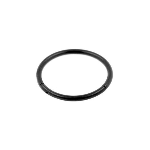 Chirurgisch Stalen Click Ring Zwart
