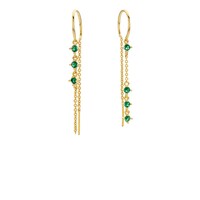 EARRINGS - GREEN RIALTO