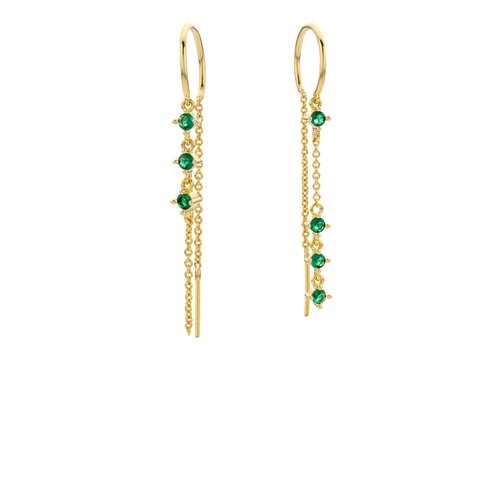 Mya Bay EARRINGS - GREEN RIALTO