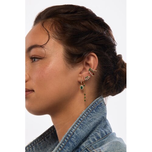 Mya Bay EARRINGS - GREEN RIALTO