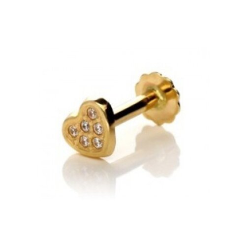 Piercing 18Kt with Cubic Zirconia Piercing 18Kt with Cubic Zirconia