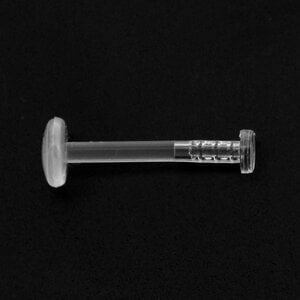 Bioplast Labret Retainer Transparant Bioplast Labret Retainer Transparant