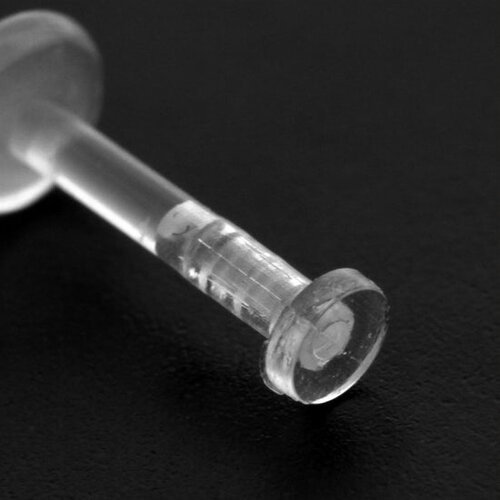 Bioplast Labret Retainer Transparant Bioplast Labret Retainer Transparant