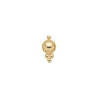 14 Karaats Gouden Vintage Dot Locket
