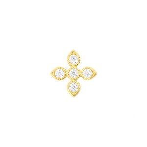 18 Karat Gold Zirconia Vintage Cross 18 Karat Gold Zirconia Vintage Cross
