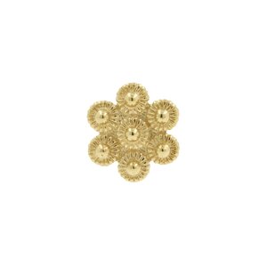 14 Karaats Gouden Dotted Bloem 14 Karaats Gouden Dotted Bloem